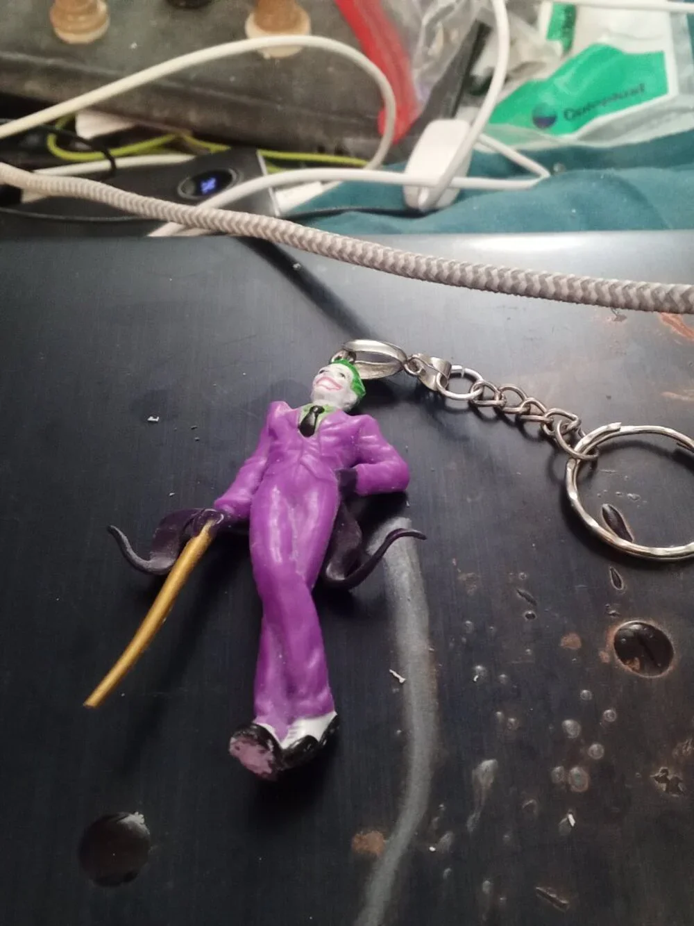 Handmade DC Comics Joker Keychain